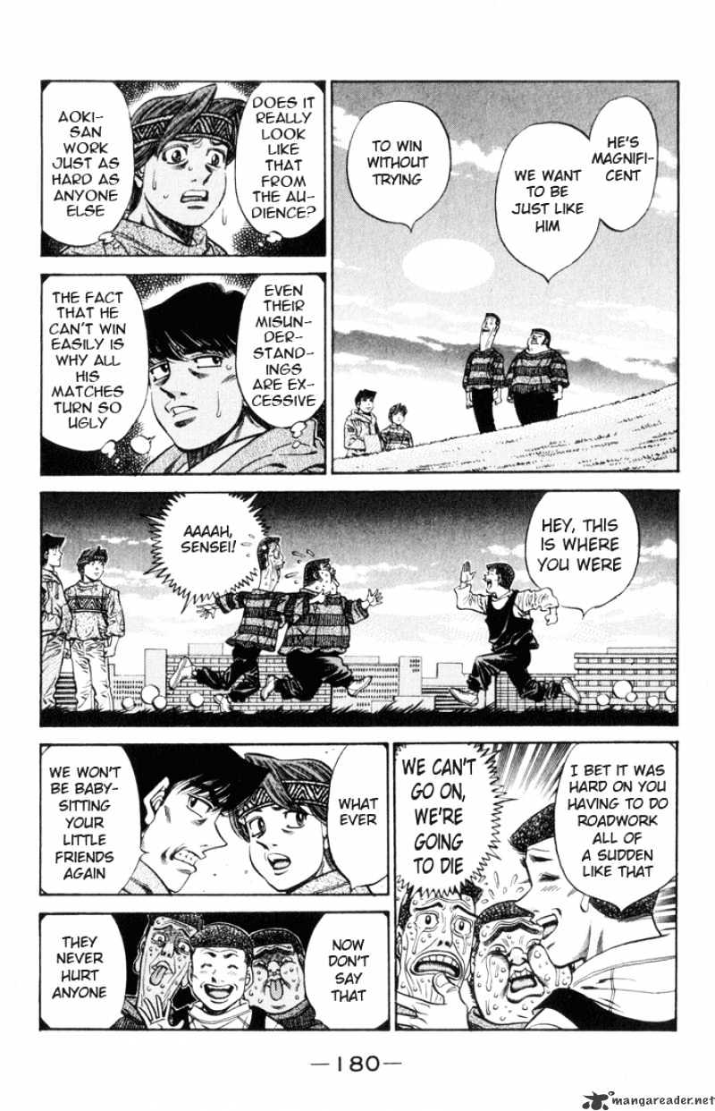 Hajime no Ippo: Fighting Spirit, Chapter 462 image 06